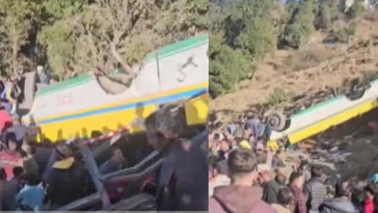 Himachal bus tragedy: 14 killed, over 30 injured as bus falls into gorge in Sirmaur, PM Modi reacts| India News