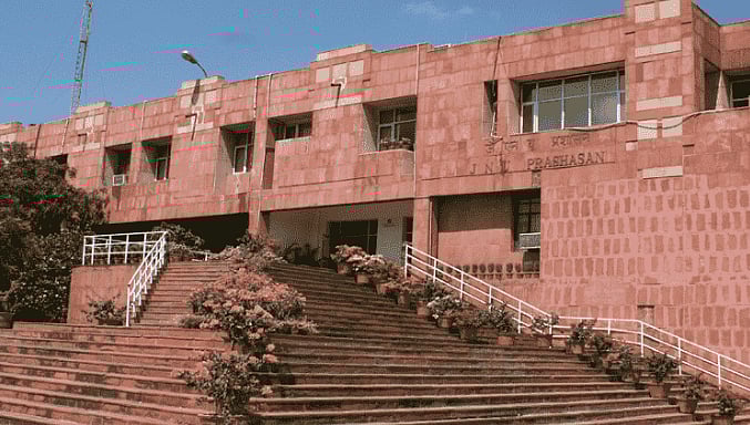 Students Protest at JNU, Chant against Modi and Shah after SC Verdict