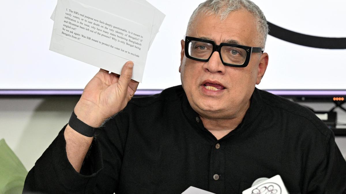 TMC MP Derek O’Brien Challenges Electoral Roll Procedures in West Bengal