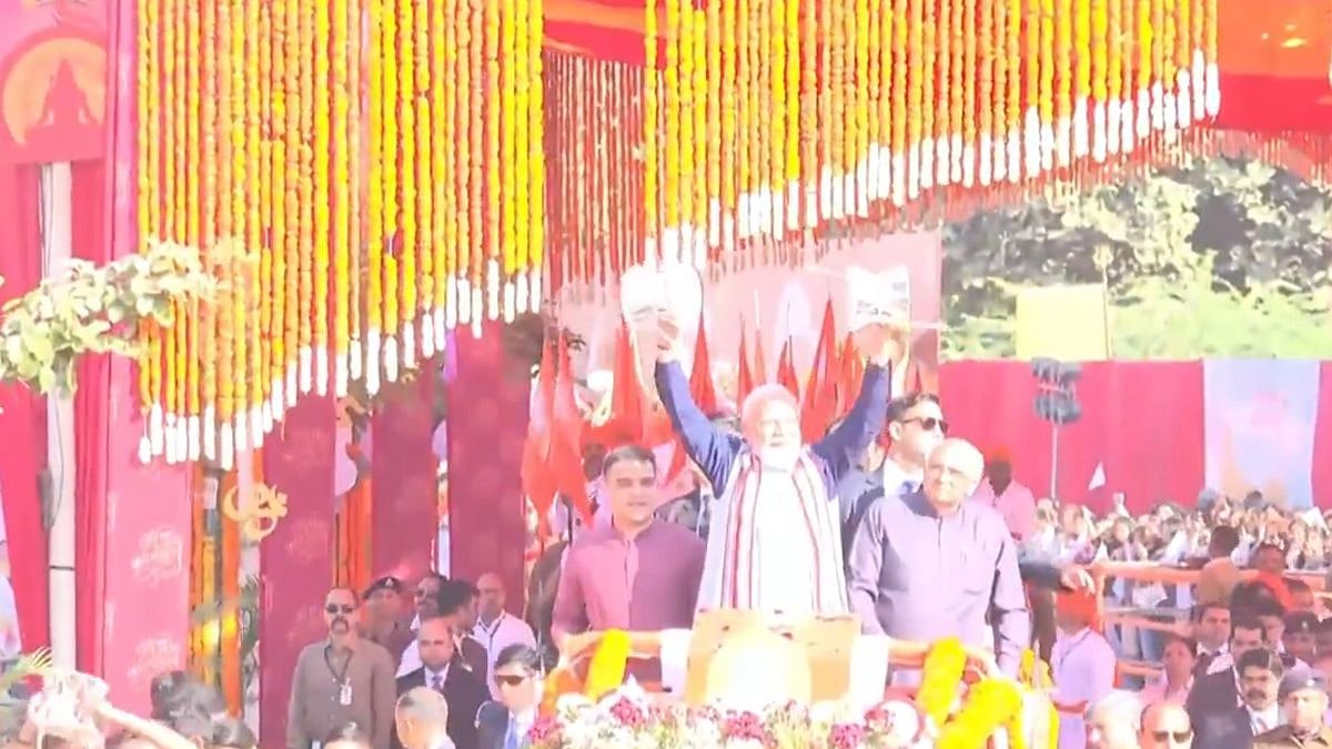 Gujarat: PM Modi Leads Shaurya Yatra at Somnath Temple