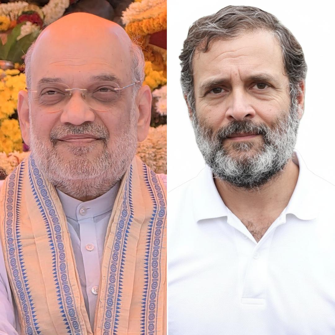 Amit Shah Condemns Rahul Gandhi Over Pro-Naxal Slogan Reposting