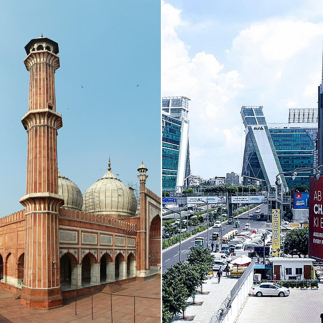 DELHI: Chilling Rainfall Hits Capital and Surroundings