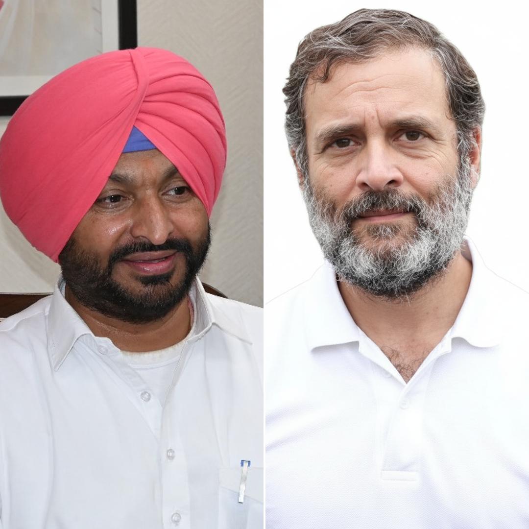 Ravneet Bittu Describes Confrontation with Rahul Gandhi in Punjab