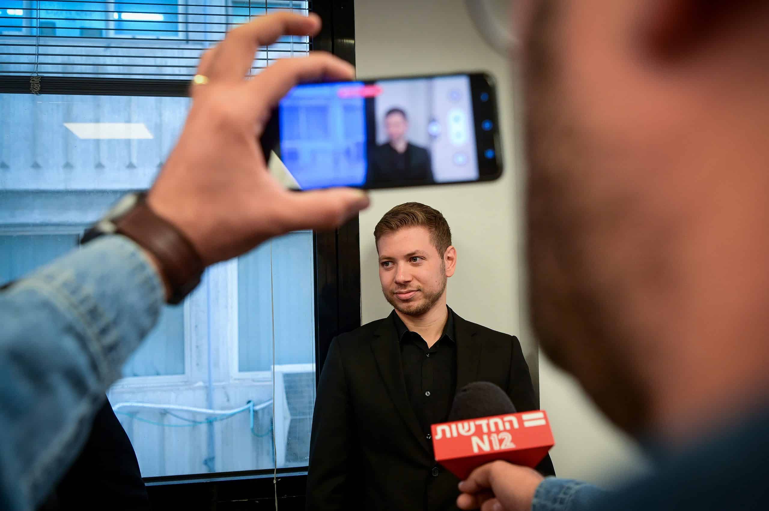Israel's Yair Netanyahu Sparks Speculation with Recent Twitter Activity