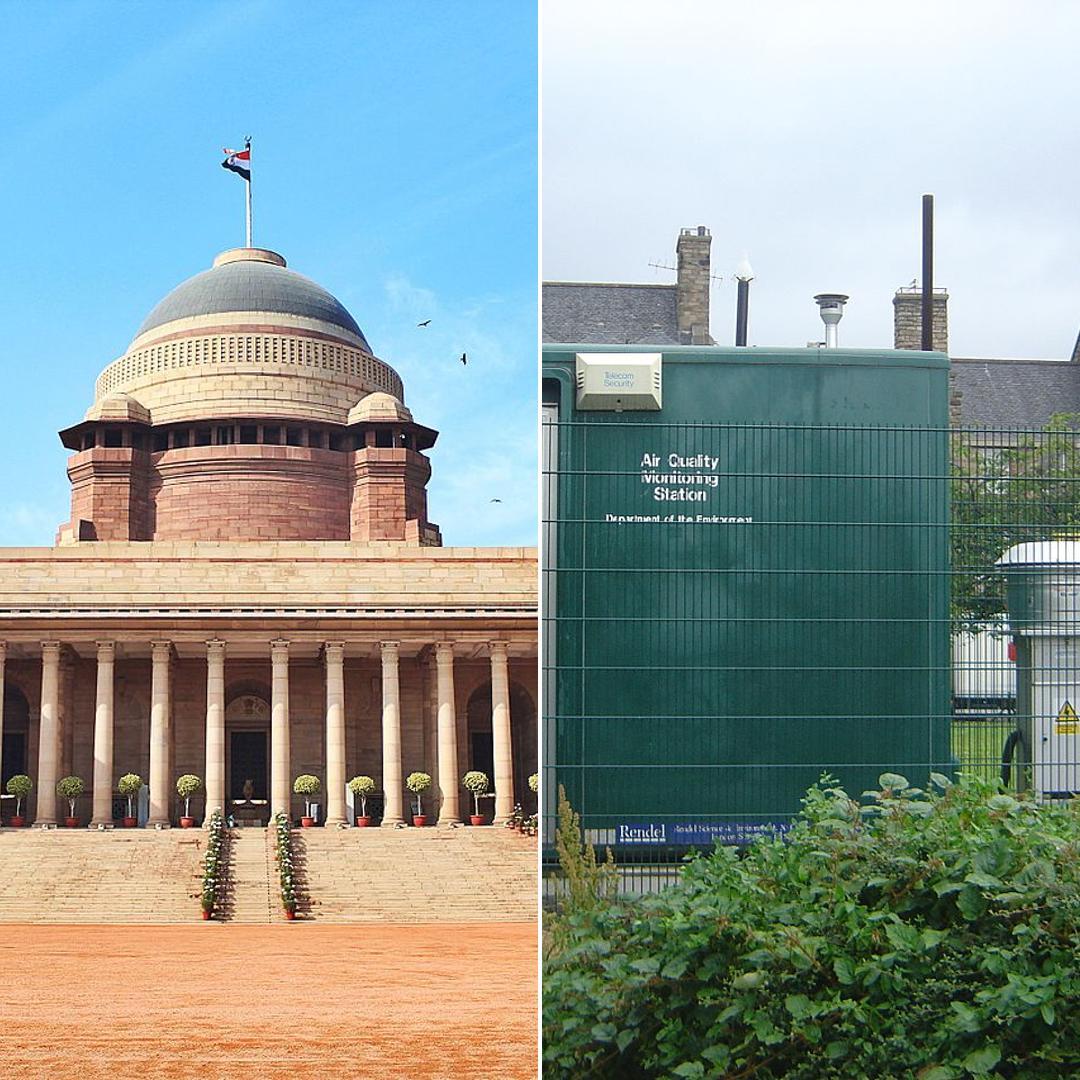 Dense Fog Engulfs New Delhi as Air Quality Index Soars to 376