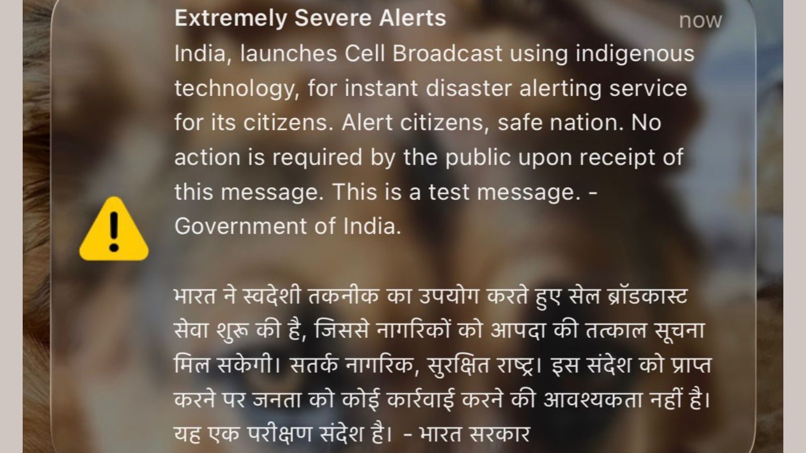 India Launches Indigenous Cell Broadcast System for Disaster Alerts