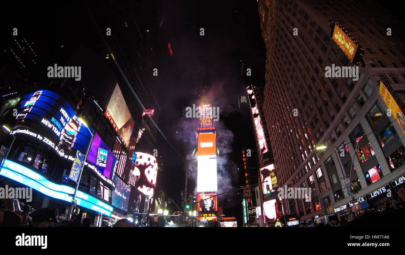 New Year's Celebrations Illuminate Times Square, New York City 2026