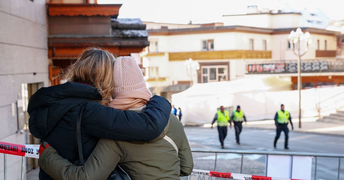 Around 40 dead, 115 injured in fire at a bar in Switzerland's ski resort town Crans-Montana