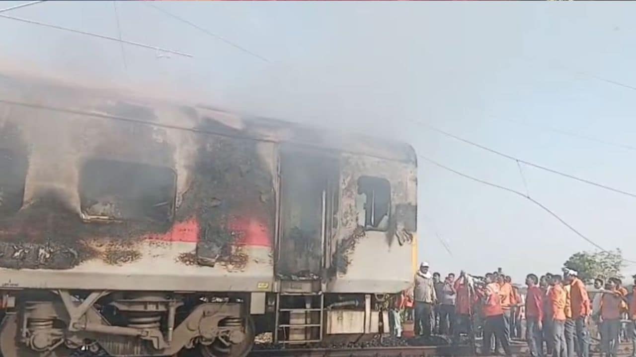 Rajdhani Express fire in MP's Ratlam hits Mumbai-Delhi rail traffic; restoration underway