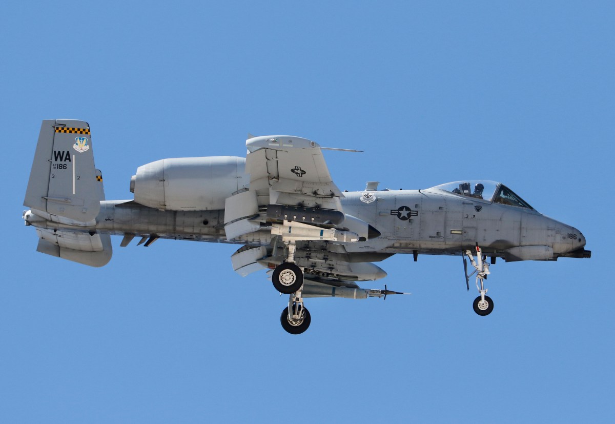 US A-10 Warthog Fighter Jet Crashes Near Strait Of Hormuz, Pilot Rescued